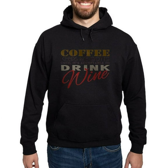 CafePress - Coffee Keeps Me Going Sudaderas Con Capucha - Pullover Hoodie, Classic, Comfortable Hooded Sweatshirt