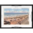 thumbnail image 5 of Art.com Beach Scene, Atlantic City, New Jersey Art Print, Black Frame Wall Art, 23" x 17", 5 of 5
