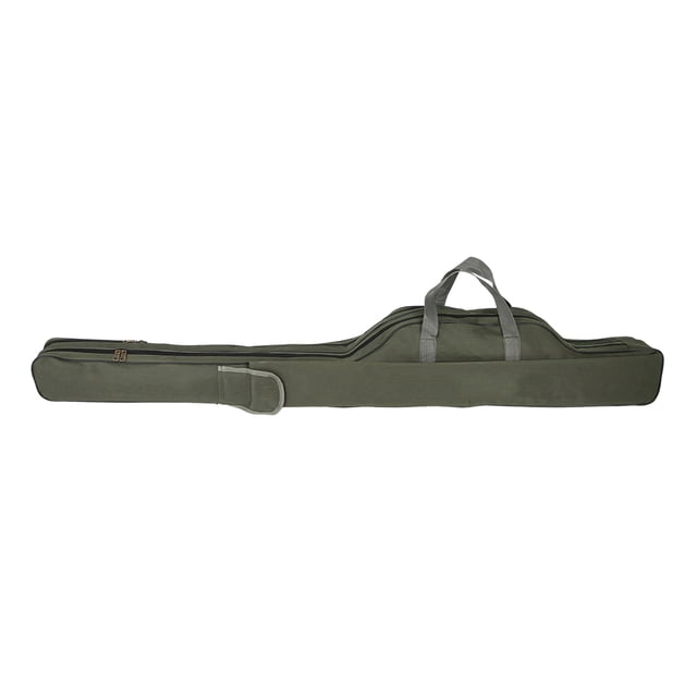 Caña de pescar al aire libre, carrete, caja de señuelos, bolsa de almacenamiento, correa de hombro ajustable (verde-1,5 m) YUNYI BRAND Deportes
