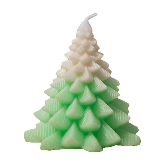 witspace Christmas Decorations Indoor - Christmas Tree Cedar Forest Candles - Farmhouse Rustic Christmas Tree Candle for Party Room Table Decor - Xmas Gifts for Women Girls Holiday Birthday