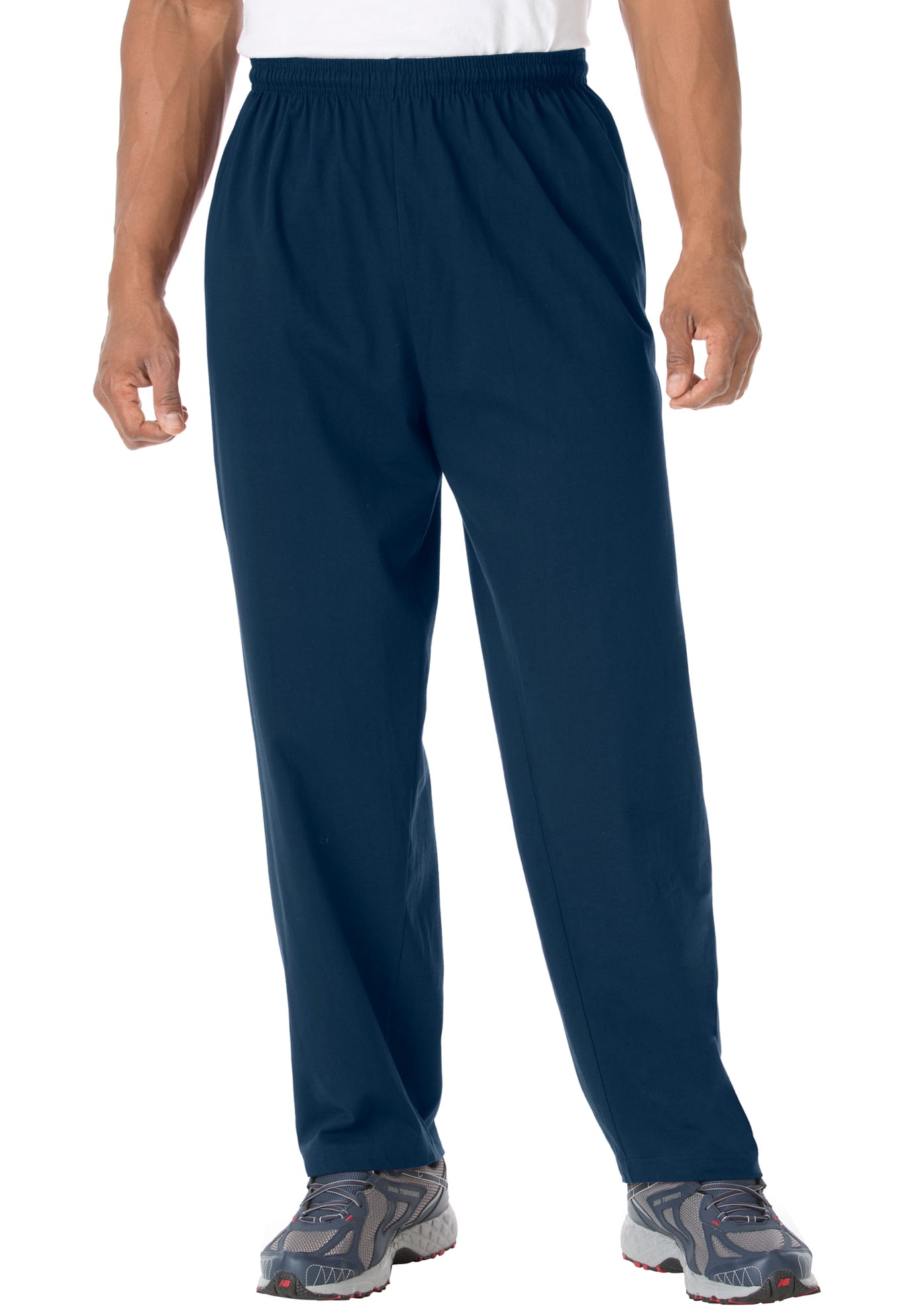 Kingsize - Kingsize Men's Big & Tall Lightweight Jersey Sweatpants Pants - Walmart.com