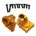 thumbnail image 1 of segolike 2 Pieces 1:24 Scale Rear Wheel Seat Upgrade for RC Hobby Car Crawler trucks accs Yellow, 1 of 8