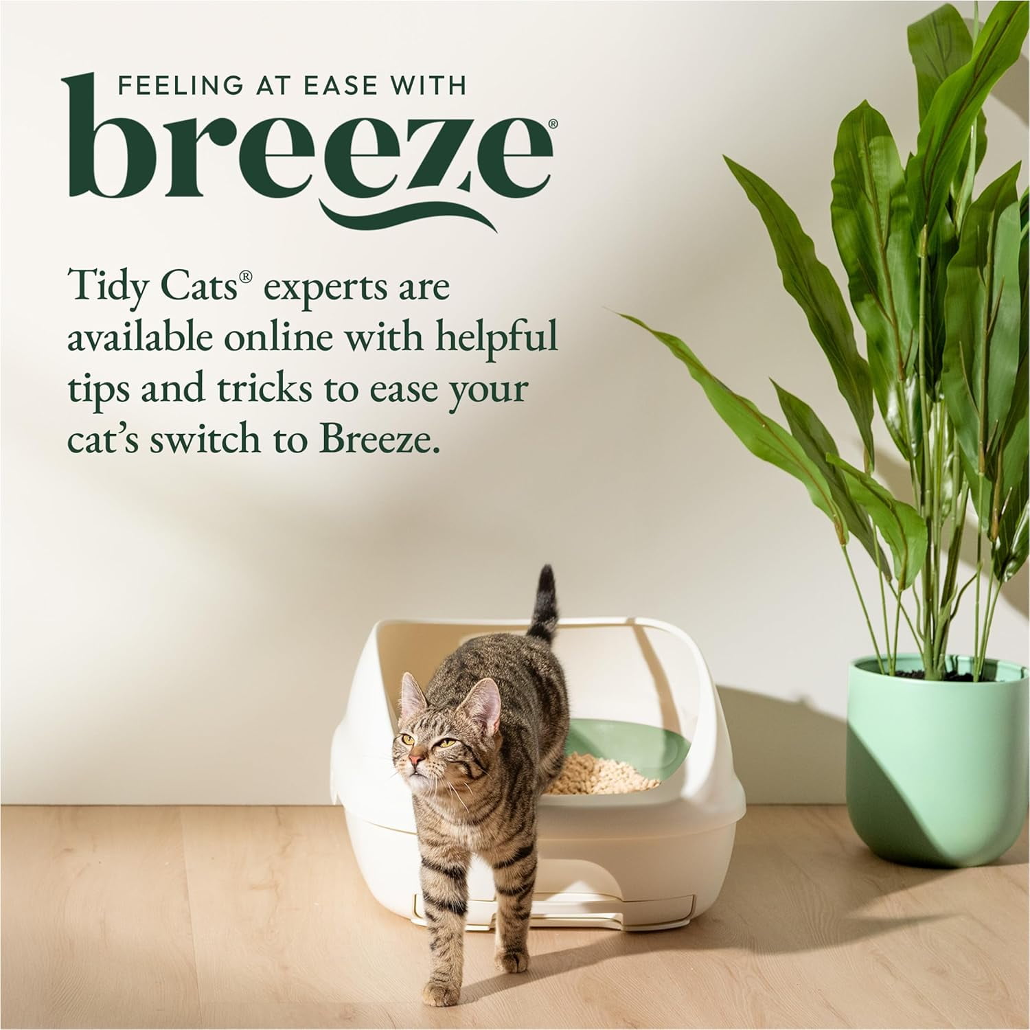 Litter Box System, BREEZE System Starter Kit Litter Box, Litter Pellets & Pads