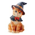 thumbnail image 1 of Compre 2 y consiga un 10% de descuento Halloween Cute Cat Resin Sculpture Decoration Holiday Home Decoration, 1 of 2