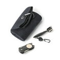 thumbnail image 2 of Ensemble de 3 Pcs Serviette de Golf et Brosse de Nettoyage Portative pour Club, Utilisation Simple, Kit de Nettoyage, Détachant de Divots, Outil de Réparation Compact avec Marqueur de Balle, Accessoires pour Ensemble de Golfeur, Noir, 2 of 9