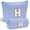 Blue, variant on YOOLIFE Birthday Gifts for Girls - Personalized Initial Cute Pink Cosmetic Makeup Bag Pouch Make Up Bags Travel Toiletry Bag for Her Mom Girlfriend Wife Teacher 18th Birthday Gifts for Girls H