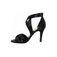thumbnail image 3 of SANDALIAS TACONES VESTIR LEON MUJER DAMA NEGRO TEXTIL 3231 LEON 3231, 3 of 3
