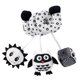 thumbnail image 1 of Bebé Actividad Negro Blanco Espiral Colgante Felpa Animal Juguete Cochecito Asiento De Coche Cuna Sonajeros Cochecito Handbell Muyoka Hogar, 1 of 1