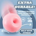 thumbnail image 6 of BESTSKY Exercise Ball,19.7"*19.7"*11" Birth Ball,Anti-Slip Yoga Ball,Pink, 6 of 7