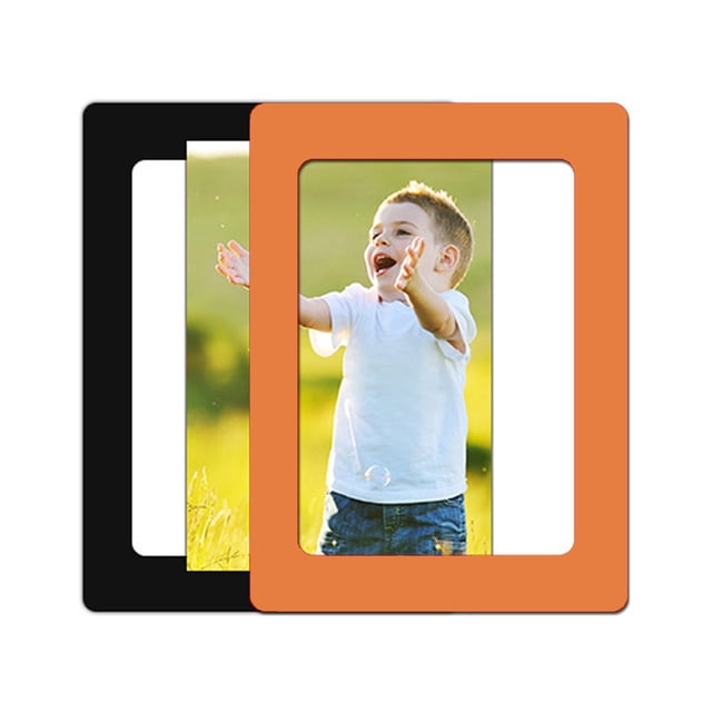 CSChome Photo Frame Self Adhesive Magnetic Photo Frame: Thin No Punch Photo Wall Sticker for DIY Home Decor
