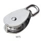 thumbnail image 5 of Eigraketly Polea de acero inoxidable, portátil, reutilizable, resistente, profesional, impermeable, resistente a la intemperie, herramienta de rueda de Materiales de construcción M75 Eigraketly TO009474-06, 5 of 6