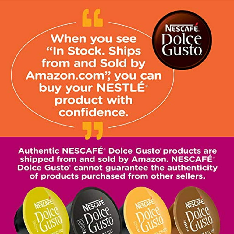 Starbucks Coffee By Nescafe Dolce Gusto, Starbucks Caramel Macchiato,  Coffee Pods, 12 Capsules, Pack Of 3 (Packaging May Vary) 