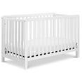 thumbnail image 2 of Colby 4-in-1 Low-profile Convertible Crib in White + Comfort Crib & Toddler Mattress , 2 of 3