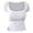 C6/White27, variant on Rggeeun Women'S T-Shirts Solid Color Slim Fit Short Sleeve Square Neck Knit Soft Lightweight for Summer Gym Trendy Tee,Red,L