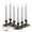 Aged Bronze, variant on Plug-In Flameless Window Candle, Dusk to Dawn, Extra Bright Warm or White Flame, Aged Bronze, 6-Pack