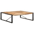 thumbnail image 1 of vidaXL Coffee Table 120x120x40 cm Rough Mango Wood, 1 of 4