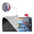 thumbnail image 5 of PHELIKA Winter Snow Cardinals Birds 03 Mailbox Covers Magnetic Mailbox Wraps Post Letter Box Cover Mailwrap Garden Home Decor Standard Size 21"H x 18"W, 5 of 8