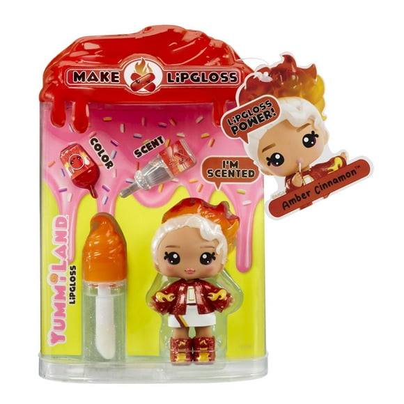Yummiland Lip Gloss Doll - Amber Cinnamon