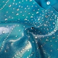 thumbnail image 3 of BAOHULU Sequin Gymnastics Leotard for Girls 3/4 Sleeve Gradient Cyan Dancewear, 3 of 6