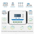 thumbnail image 4 of 10A20A30A PWM Solar Charge Controller 12V24V Auto 45A 60A Regulator For Solar System LCD Diaplay Two USB Ports ,Safe to Use, 4 of 7