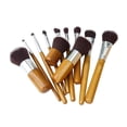 thumbnail image 3 of HINTRMENT 11Pcs Soft Makeup Brushes Set Bamboo Nylon Wool Wood For Sensitive Skin Users Daily Applications, 3 of 4