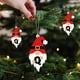 thumbnail image 5 of Decoraciones Colgantes de Acrílico de Navidad - un Conjunto de 26 Cartas de Papá Noel para Decoraciones de Vacaciones Y Artesanías de Bricolaje Ornamentos de Navidad Personalizados, 5 of 6