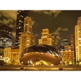 thumbnail image 3 of Levant, Jessica 14x12 Black Modern Framed Museum Art Print Titled - Bean at Night, 3 of 5