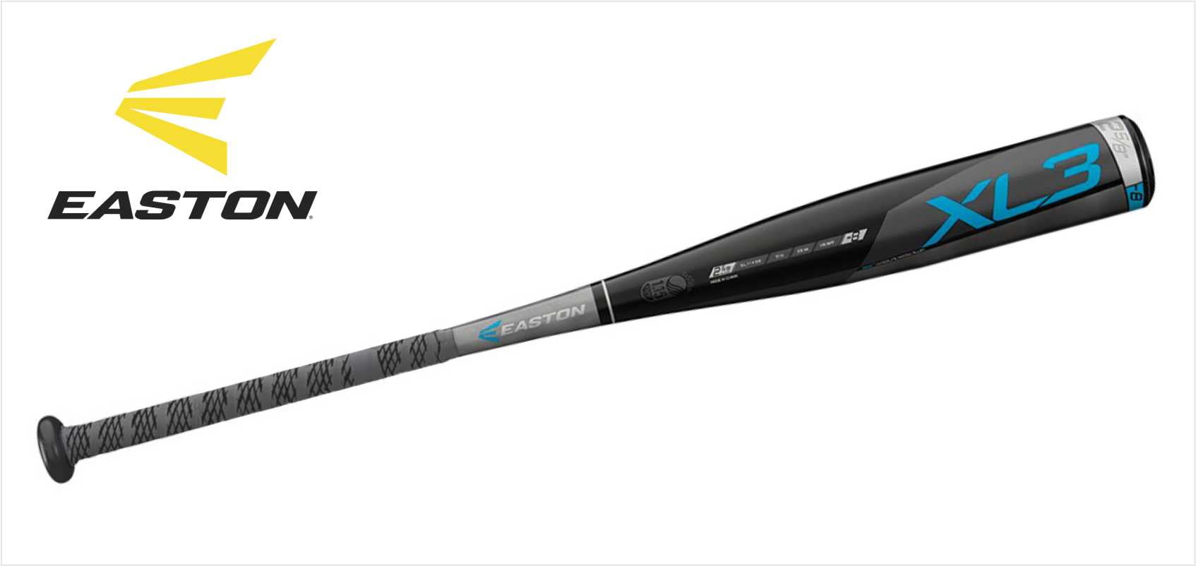 Easton XL3 Metal Baseball Bat, 31" (8)