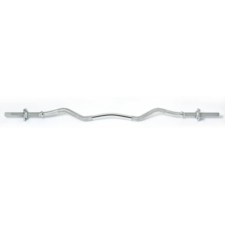Weider Ez Spinlock Standard Curl Bar Weider Ez Spinlock Standard Curl Bar