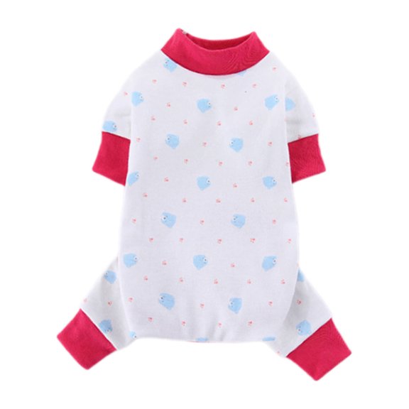 GASTROPOD Pet Dog Pajamas,Sturdy Premium Construction Dog Costume,Perfect for Small Dogs and Puppies Pet Jumpsuits,S
