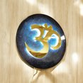 thumbnail image 4 of 1. Handcrafted OM Wall Art with LED Backlight – Spiritual Home Decor, 4 of 7