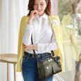 thumbnail image 2 of Shoulder Handbag Fashion Casual Solid Color Zipper Crossbody Bag Shoulder Tote, 2 of 6