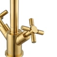 thumbnail image 4 of Ancona Prima Colori Single Hole Double Cross Handle Bathroom Faucet, 4 of 6