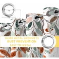 thumbnail image 4 of Vintage Leaves Blackout Curtains for Bedroom, Summer Botanical Pastoral Watercolor Thermal Insulated Kitchen Drapes with Grommets, Light Blocking Window Treatment, 2 Panels 52" x 54", 4 of 7