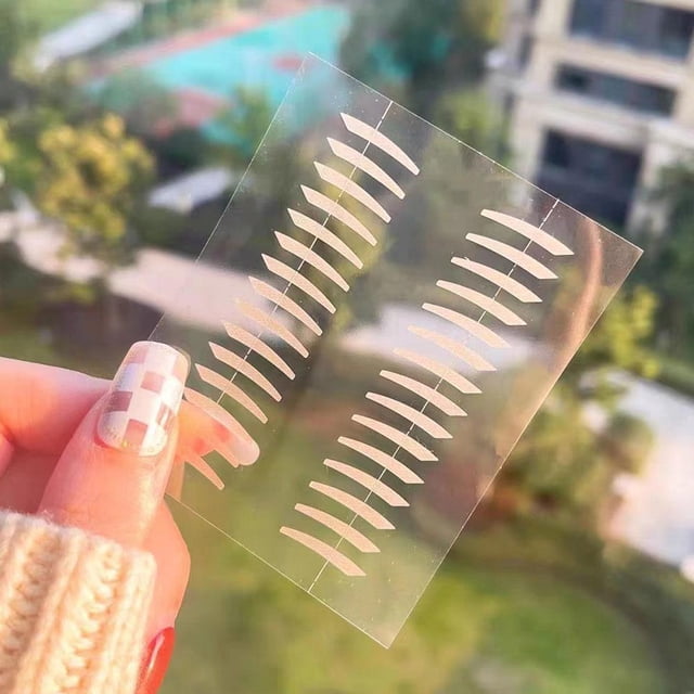 Invisible Double Eyelid Stickers Self-Adhesive Waterproof Lifting Strips Tool /