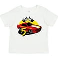 thumbnail image 3 of Inktastic Race Car 5th Birthday Boys Toddler T-Shirt, 3 of 5