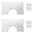 thumbnail image 2 of Kitchen Cupboard Door Hinge Repair Kit Plate and Fixing Screws Cabinet Hinges, 2 of 6