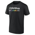 thumbnail image 2 of Men's Black Columbus Blue Jackets City Pride T-Shirt, 2 of 3