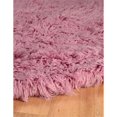 thumbnail image 3 of Linon New Flokati Hand Woven Wool 3'6"x4'6" Rug in Lilac Purple, 3 of 5