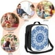 thumbnail image 5 of Disketp Blue Watercolor Bolsa Térmica Estampada para Almuerzo, Lonchera para Hombres y Mujeres Adultos, 5 of 7