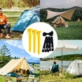 thumbnail image 6 of Plastic Tent Stakes , 9 Inch Plastic Yard Stakes for Outdoor Inflatables Beach Tent Stakes, Plastic Tent for , Camping, Gardening, 3 Set, Multisize, 6 of 6