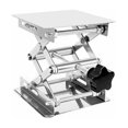 thumbnail image 1 of Lab Lift Table Stainless Steel Lab Lifting Platform Adjustable Lab Lift 45-150mm Lab Lift Stand 100mm x 100mm Support Capacity 10kg,480g, 1 of 5