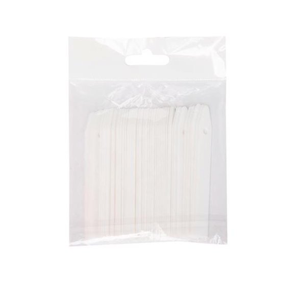 Panacea 7030540 4 x 3.63 x 0.5 in. White Plastic Plant Label