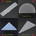 thumbnail image 6 of Sinyiin Epoxy Resin Silicone Mold Protractor Triangles Right Angles Ruler Mould DIY Craft Jewelry Making Tools Resin Casting Molds, 6 of 12
