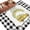 black, variant on Summer Lemon 2'x6' Runner Rugs for Hallway Kitchen Bedside Non Slip Washable, Yellow Truck Fruits Plants Country Plaid Entryway Rug Runners with Rubber Backing, Long Carpet Runner for Laundry Room