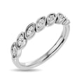 thumbnail image 2 of Diamond 1/10 ct tw Stackable Ring in 14K White Gold, 2 of 4