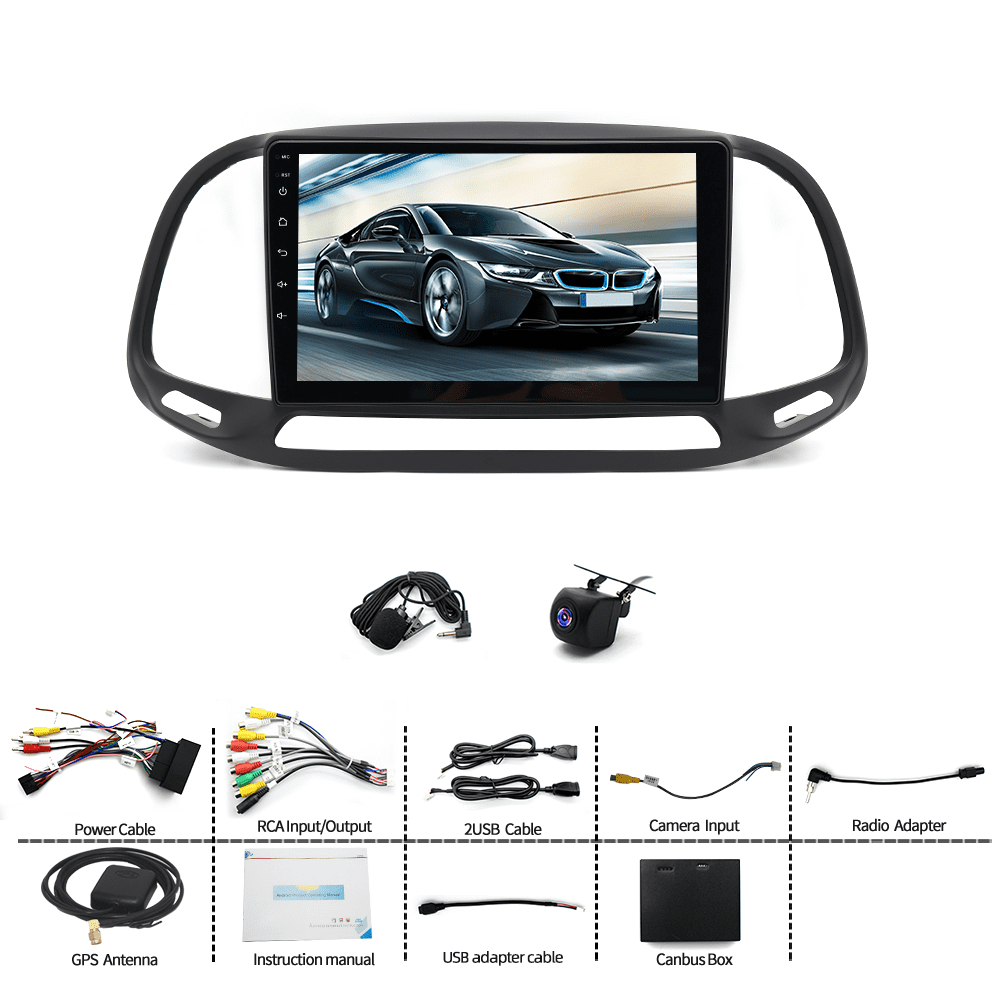 Car Stereo Radio for Dodge Ram Promaster City 2015-2021 9" Android 13 Touchscreen Wireless Carplay, Car Radio 2+32G Wifi GPS Navigation Android Auto