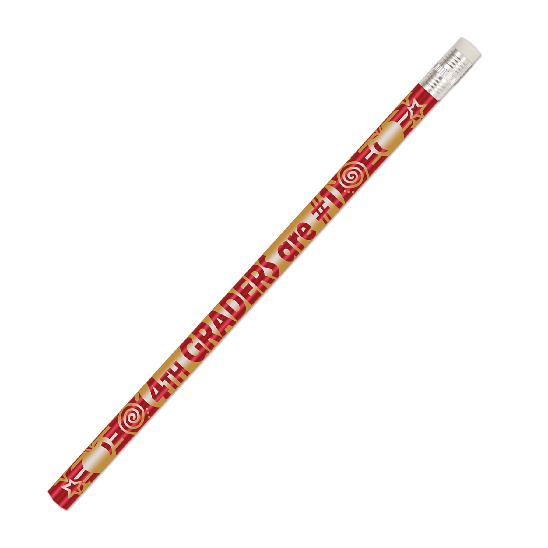 Musgrave Pencil Company 4th Graders Are #1 Pencils, 12 Per Pack, 12 Packs