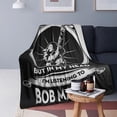 thumbnail image 5 of Bobs Marley Blanket Throw Bedding Room Decor Flannel Blankets for Bed Sofa Warm Blankets 40"x30", 5 of 6