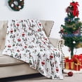 thumbnail image 2 of Home Soft Things Christmas Printed Plush Throw - 50x60" -Jolly North Pole, 2 of 7